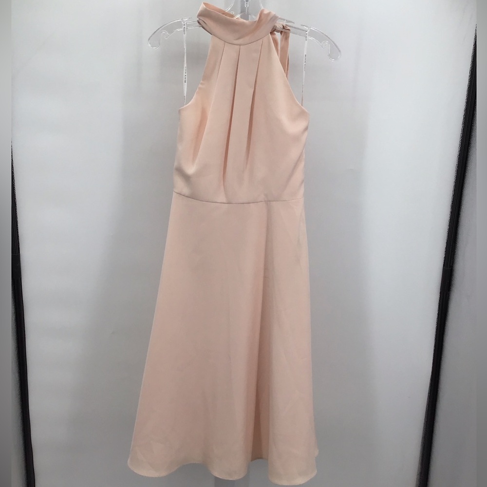 Black Halo Peach Sleeveless Dress